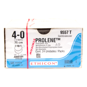 9557 T Prolene 4-0 D/A Cardio Prolipropileno